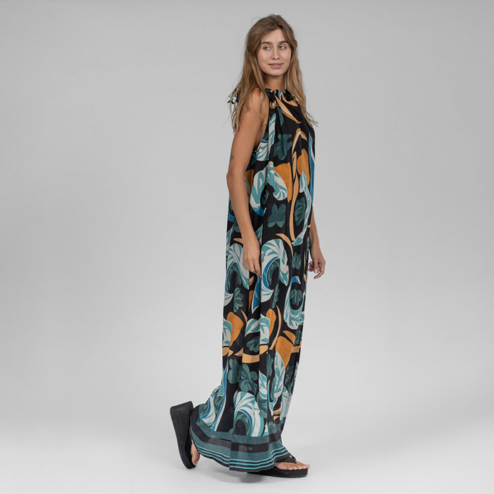 Floral Canary Dress